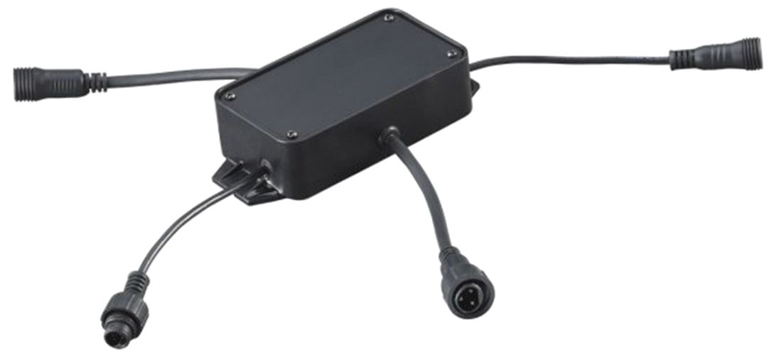 WAC InvisiLED 4" Wide Black Outdoor Slave Controller