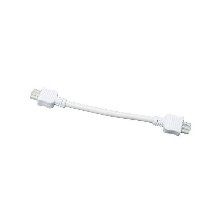Image 1 Vivid 12" Wide White Under Cabinet Connector Cord