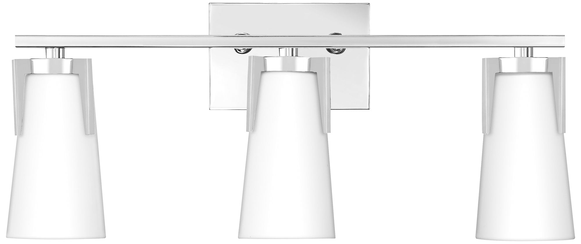 Quoizel Miriam 22 1/2"W Polished Chrome 3-Light Bath Light