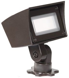 WAC Dual CCT 4 1/2" High Bronze 12V LED Mini Flood Light