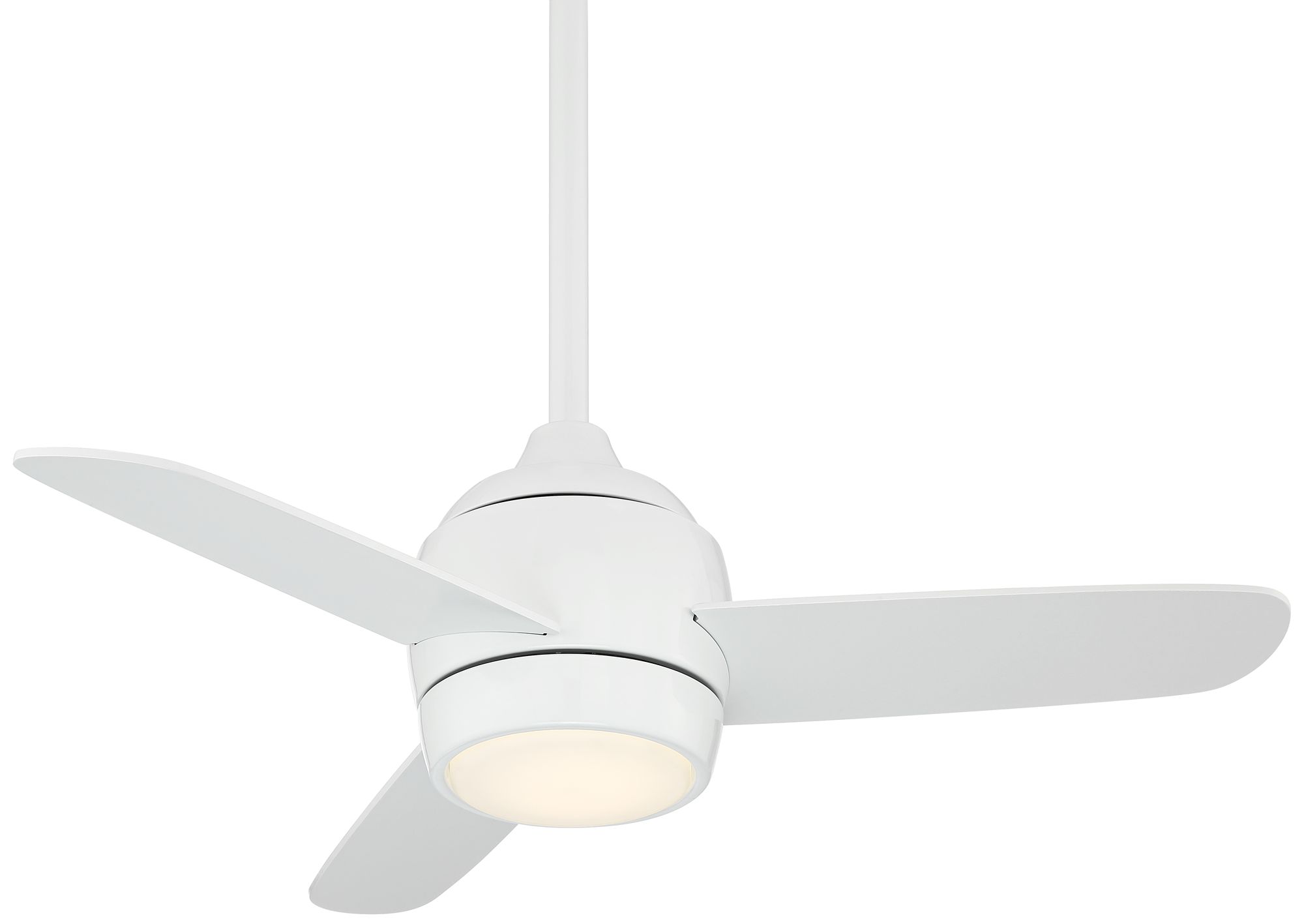 36 Airbourne White Damp Rated Led Ceiling Fan