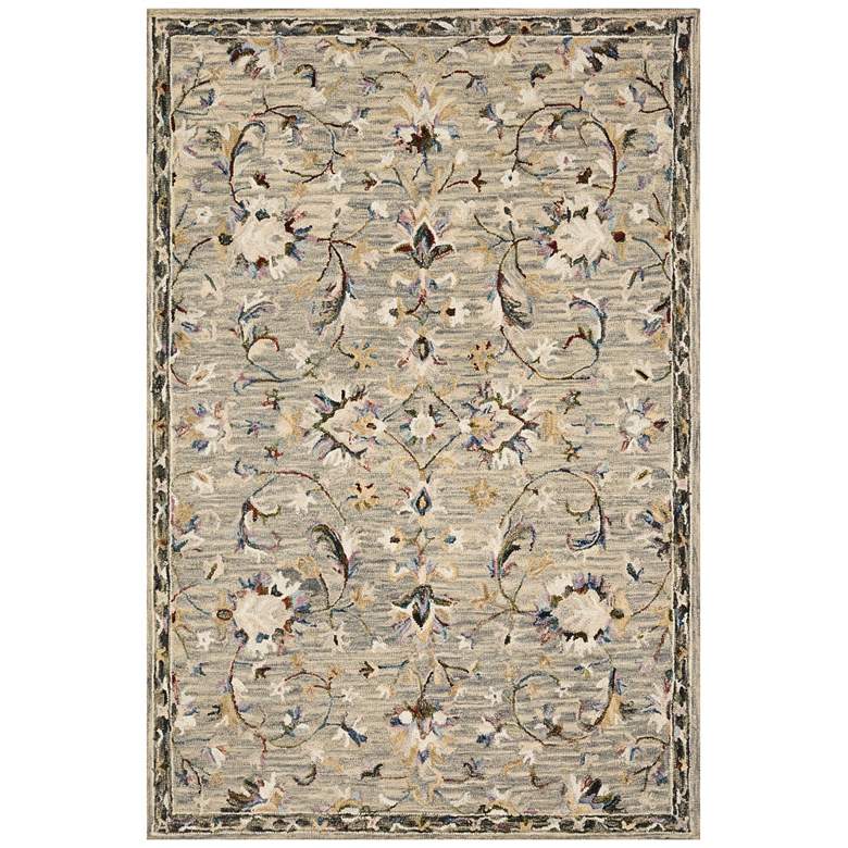 Loloi BEA-03 5&#39;0&quot;x7&#39;6&quot; Gray and Multi-Color Area Rug