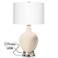 Steamed Milk Ovo Table Lamp with USB Workstation Base