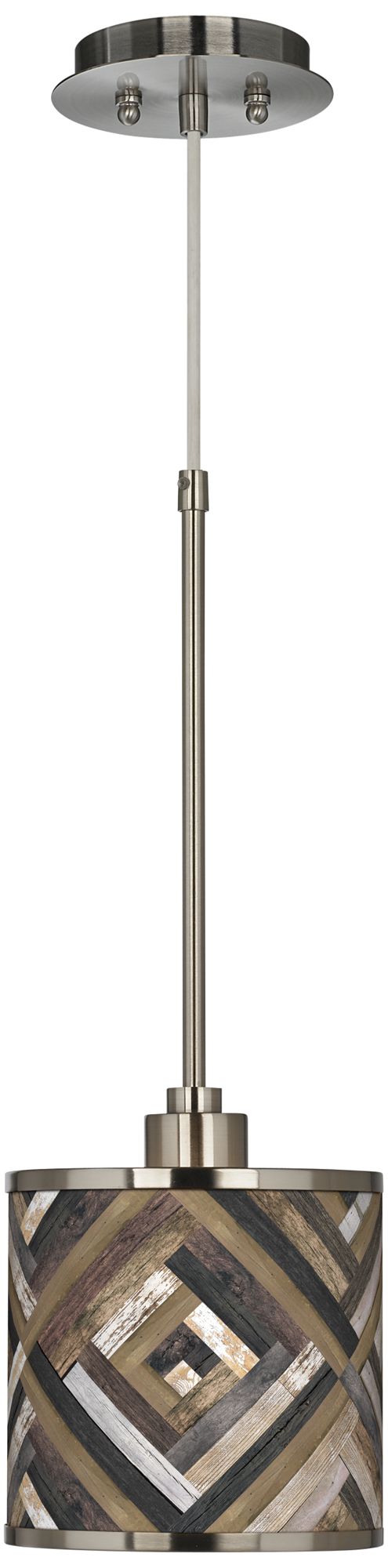 Woodwork Diamonds Giclee Glow Mini Pendant Light