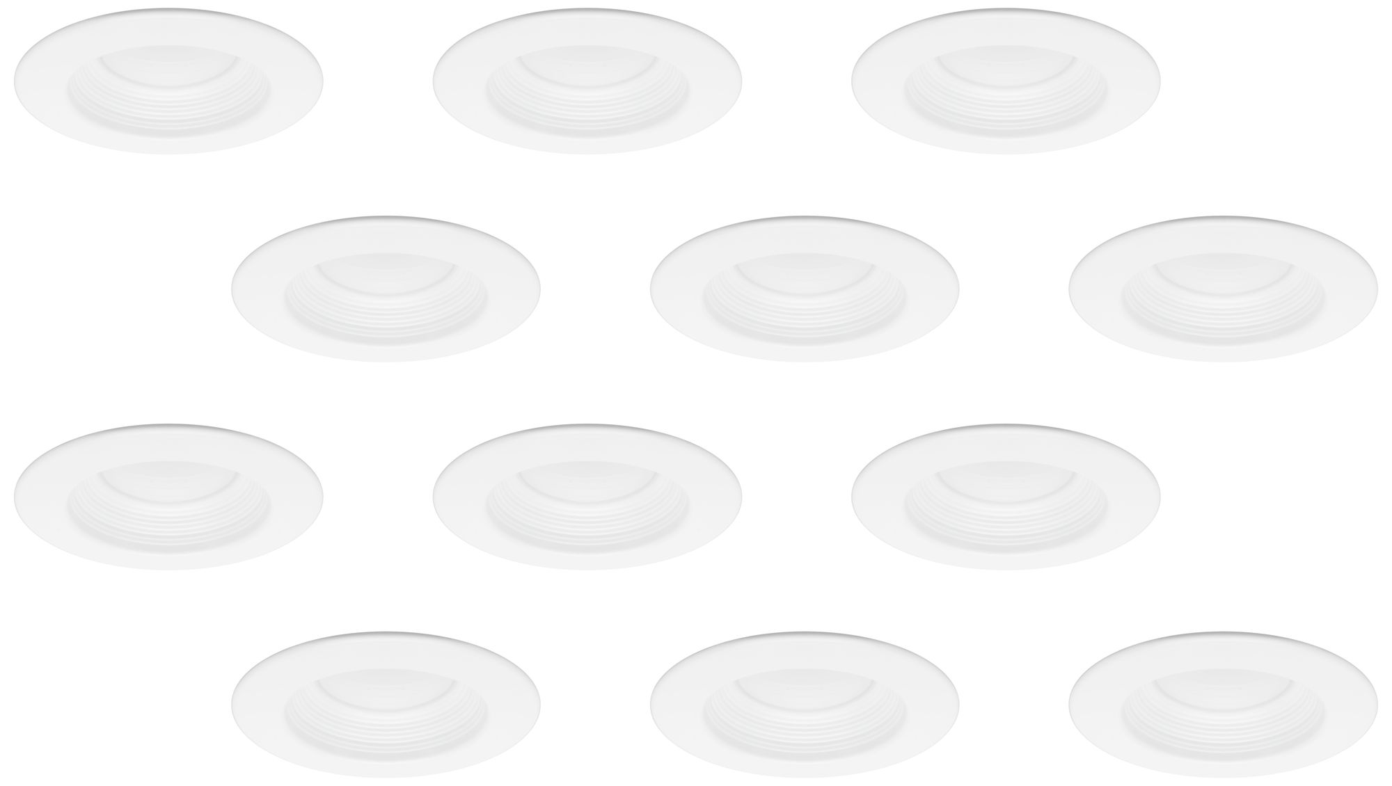 LED Advantage 5/6" Five Color Adjustable Baffle Set of 12