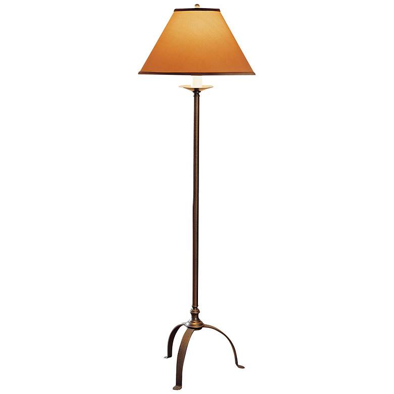 Image 2 Hubbardton Forge Natural Iron Simple Lines Floor Lamp