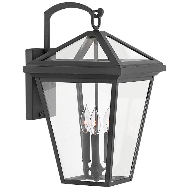 Image 1 Alford Place 20 1/2" High Black Outdoor Wall Light