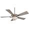 52" Minka Aire Delano Driftwood LED Ceiling Fan with Wall Control