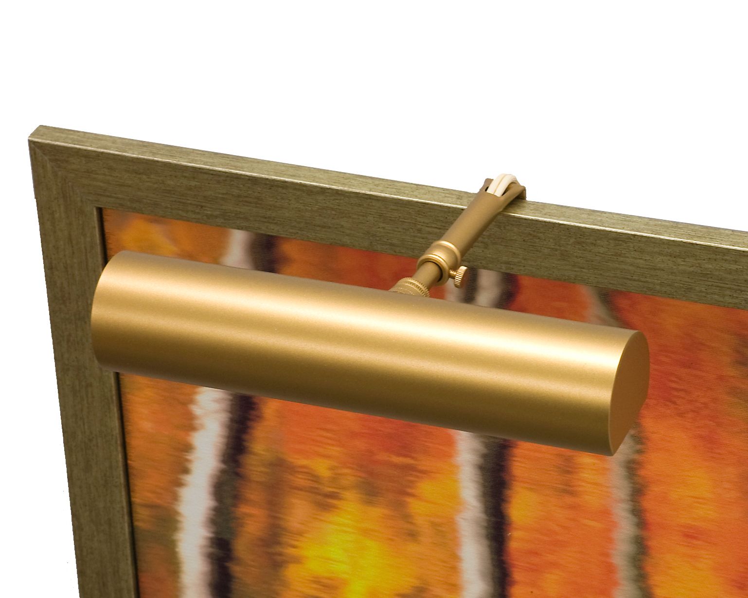 Classic Contemporary 9" Wide Gold Plug-In Picture Light