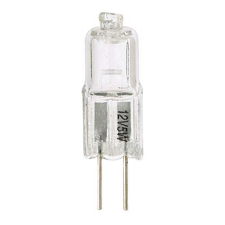 5 Watt Halogen G4 Bi-Pin 12V Low Voltage Light Bulb