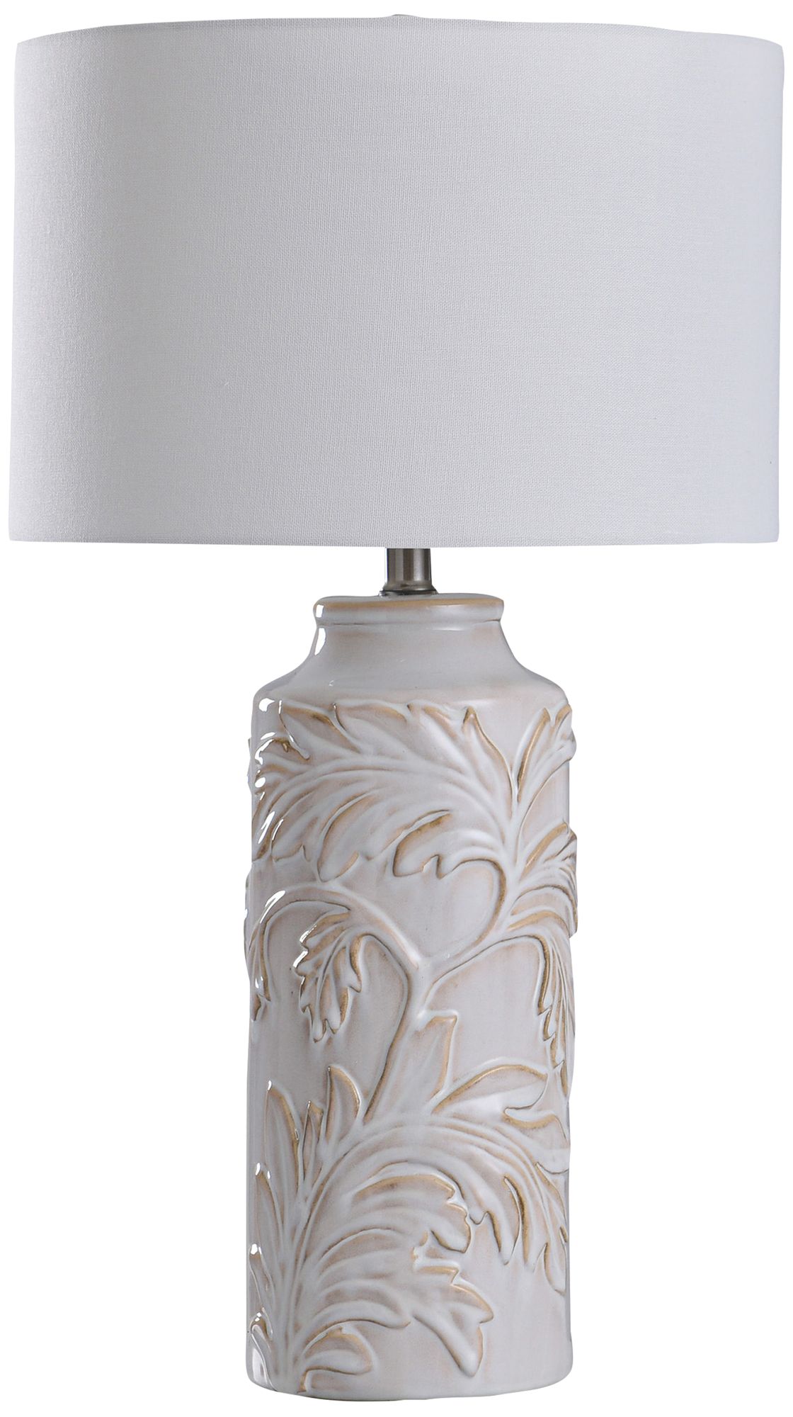 Mirfield Beige Textured Ceramic Table Lamp