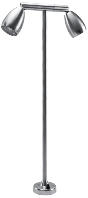 Threaded Egg Steel LED Twin Commercial Deck BBQ Light