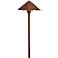 Kichler Hammered Roof 22"H Textured Tannery Bronze Path Light