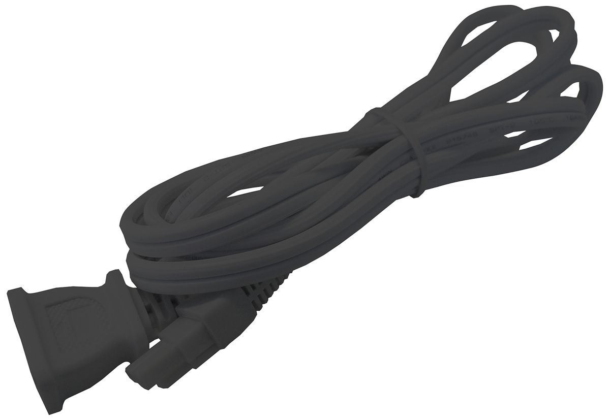 Noble Pro 60" Black Undercabinet Light Cord and Plug