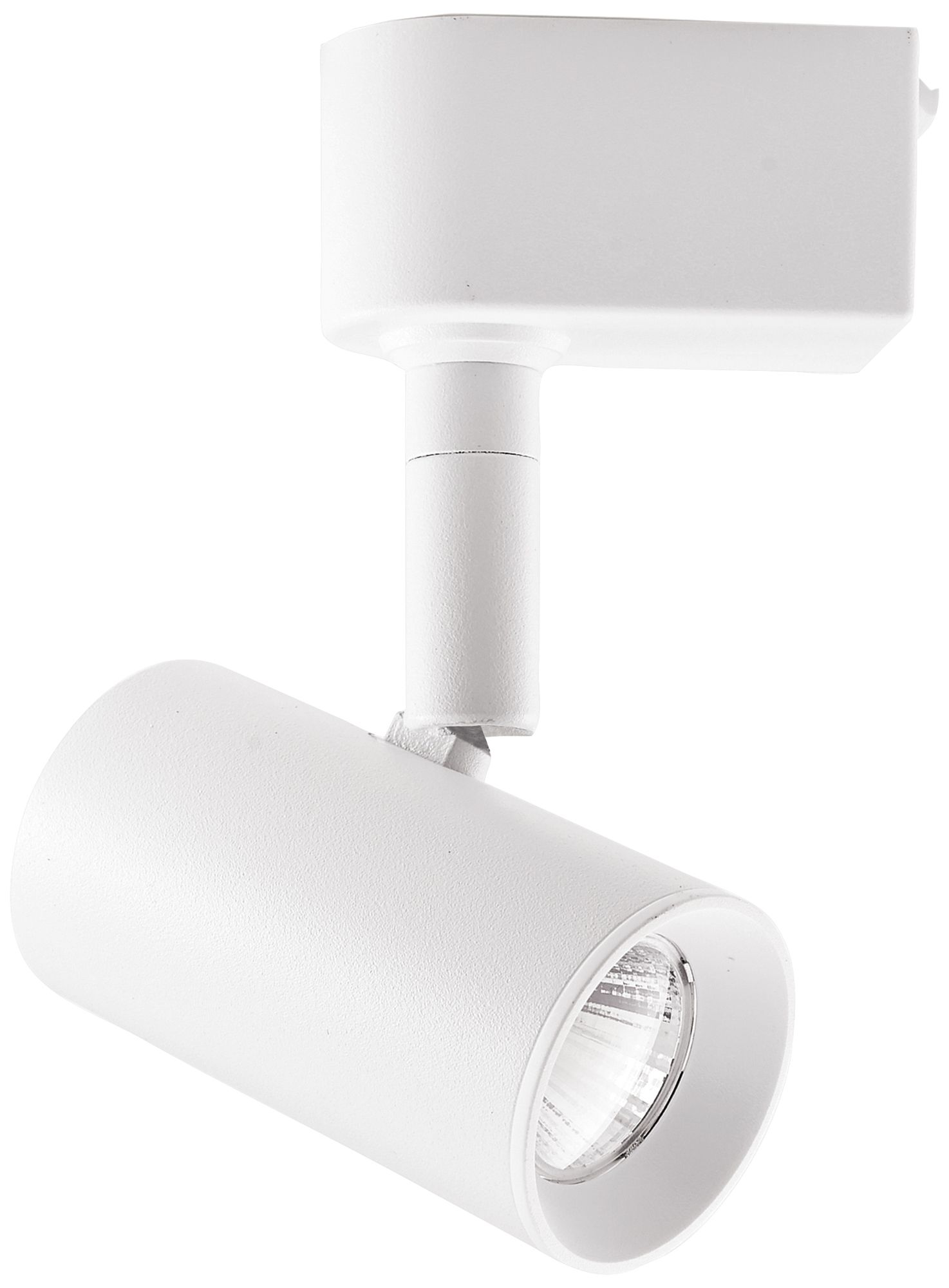 Elco LED Timer White Cylinder 10 Watt 40-Degree Track Head