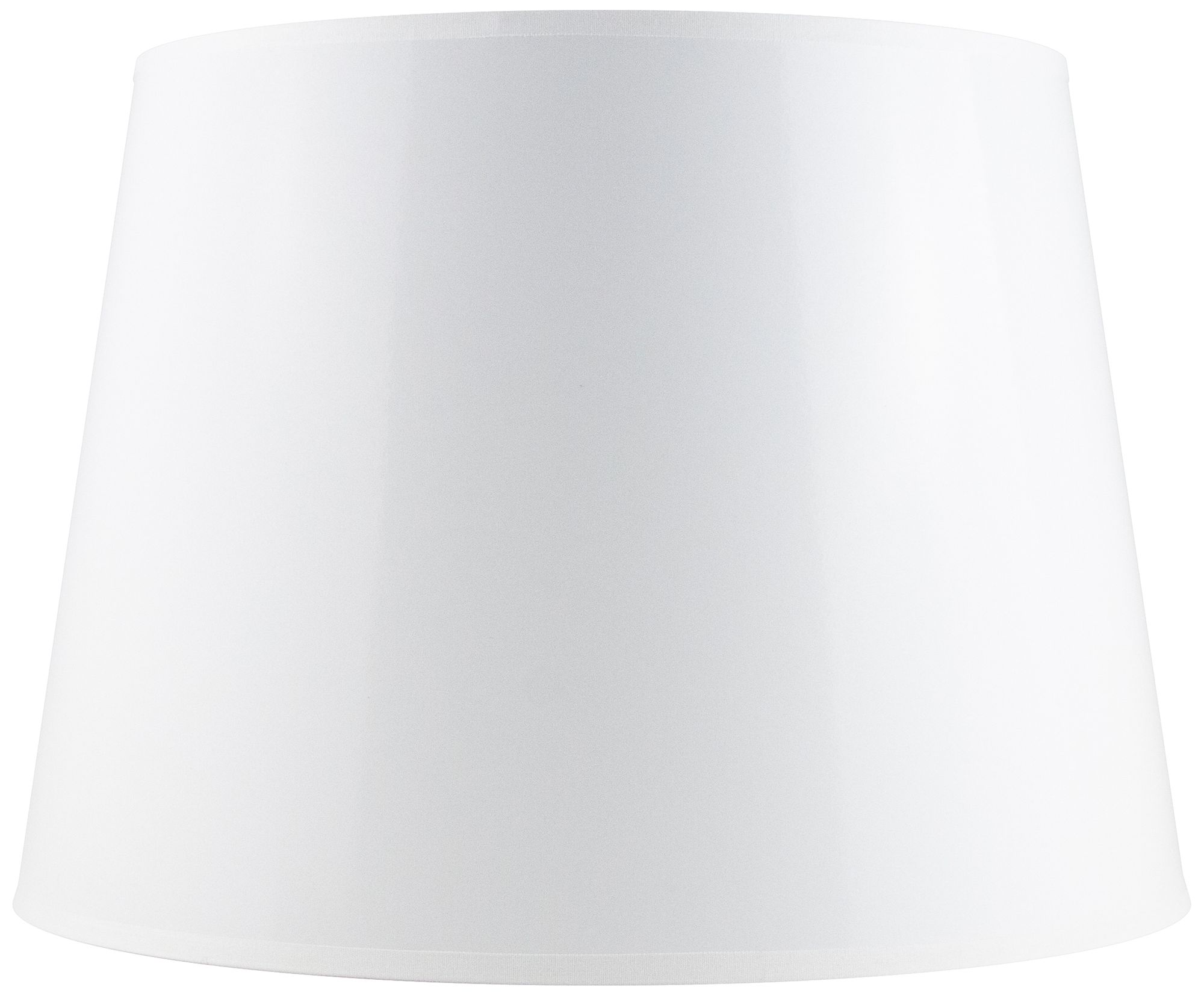 large white drum lamp shade