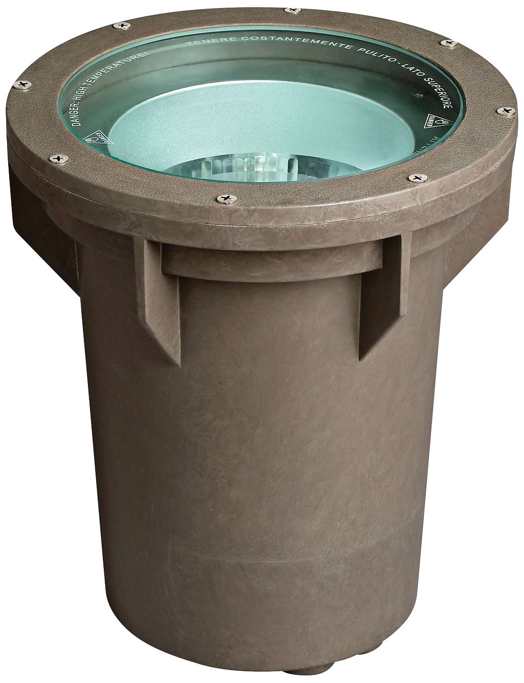 Hinkley 12 1/4" Wide Bronze Line Voltage Landscape Well Light