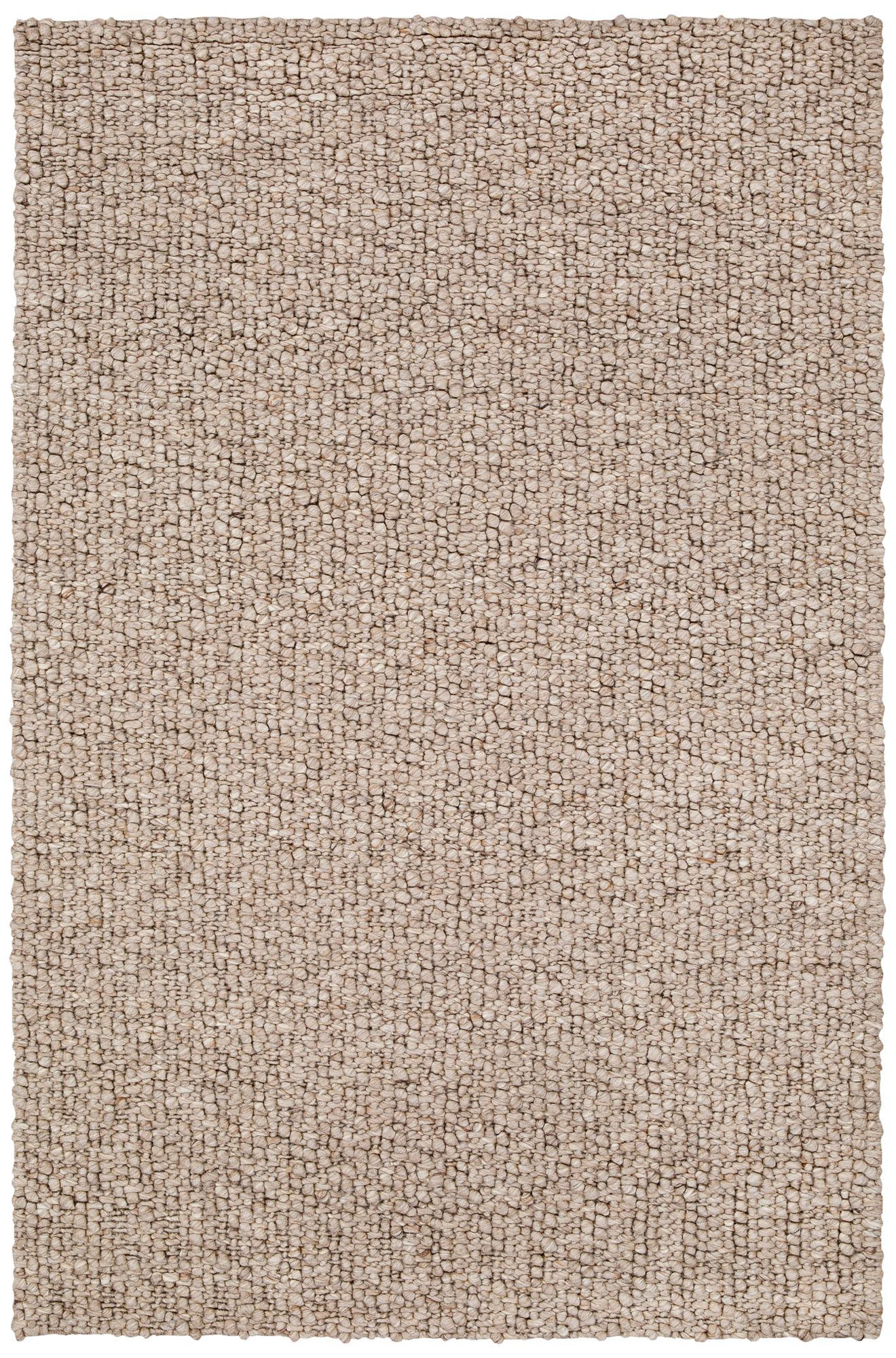 Surya Neravan Taupe and Cream Wool Area Rug