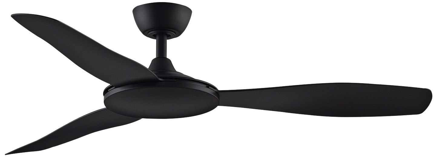 52 Fanimation Glideaire Black Ceiling Fan