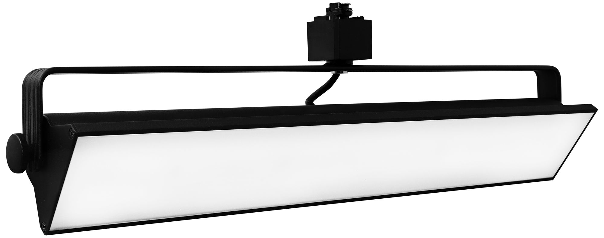 Elco LED Pipe Black 40 Watt 3000K Wall Washer Track Head