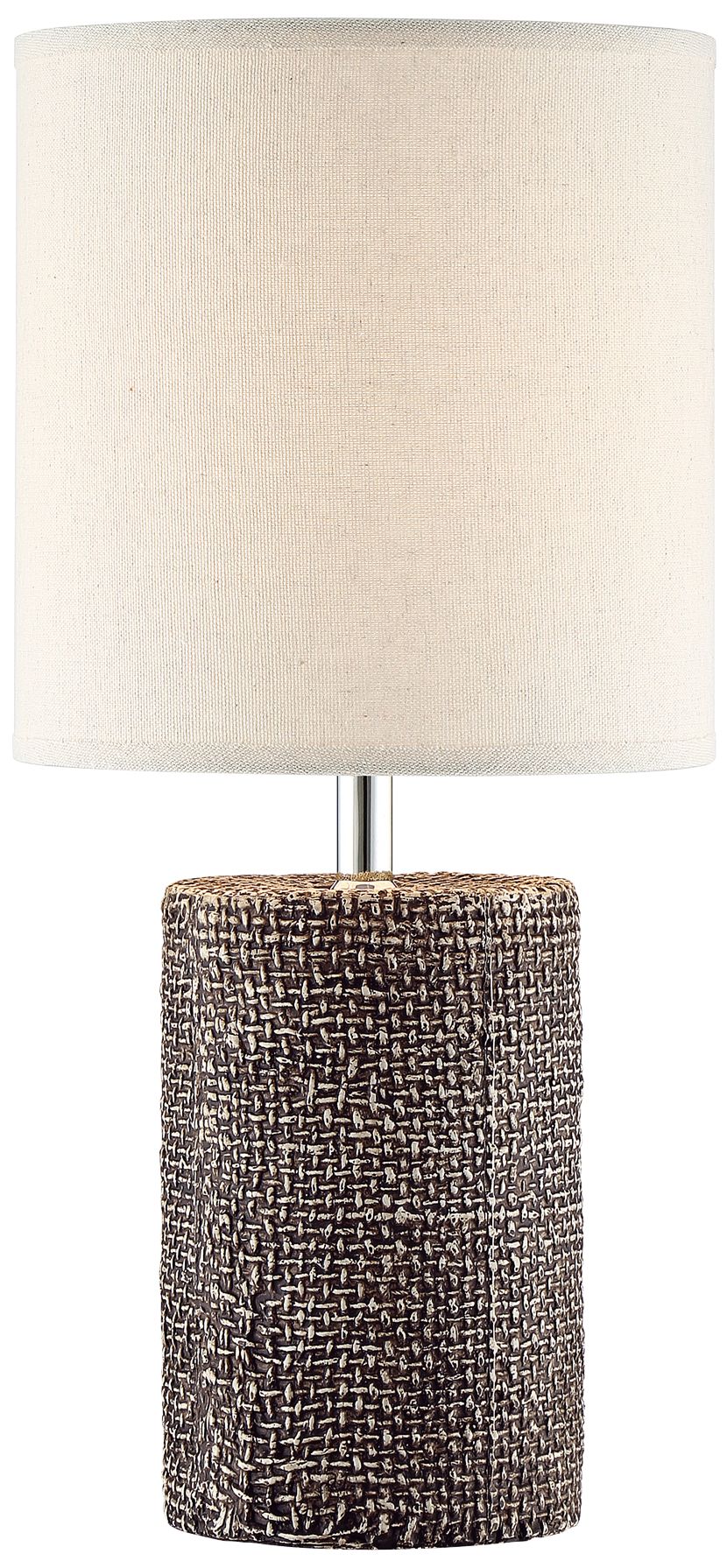 Lite Source Dustin 17 3/4" High Dark Brown Accent Table Lamp