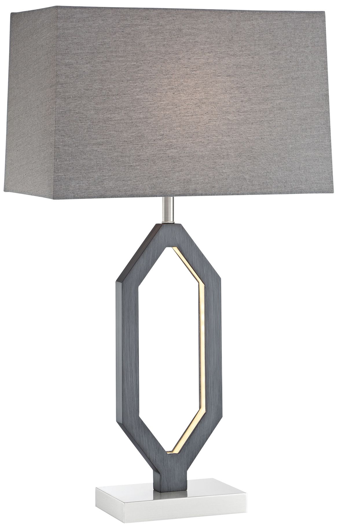 light grey table lamp