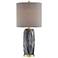 Lite Source Coliseo Mixed Black Ceramic Table Lamp