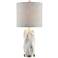 Lite Source Coliseo Mixed White Modern Ceramic Table Lamp