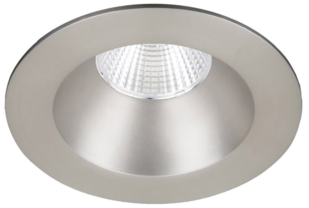 WAC Oculux 3 1/2" Round Nickel LED Reflector Recessed Trim