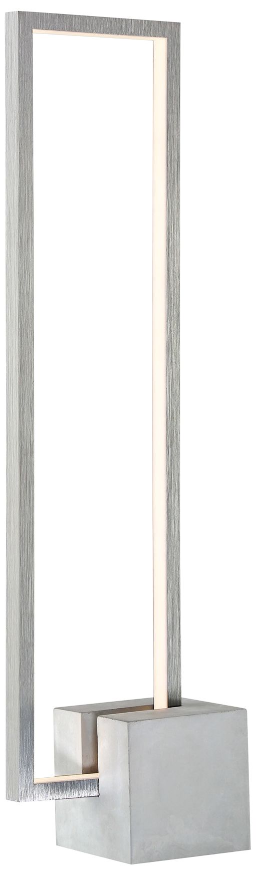 Lite Source Fantica Gray Cement Base LED Table Lamp