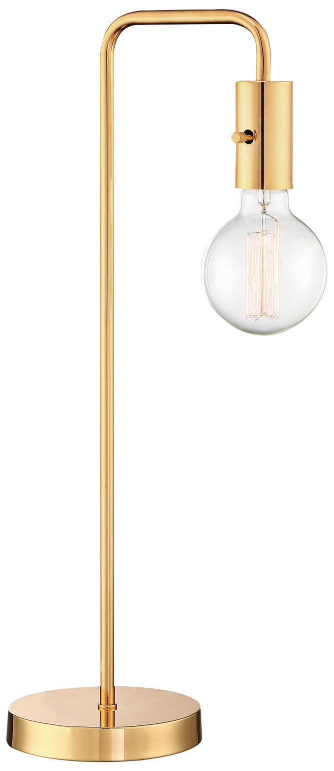 gold desk lamps