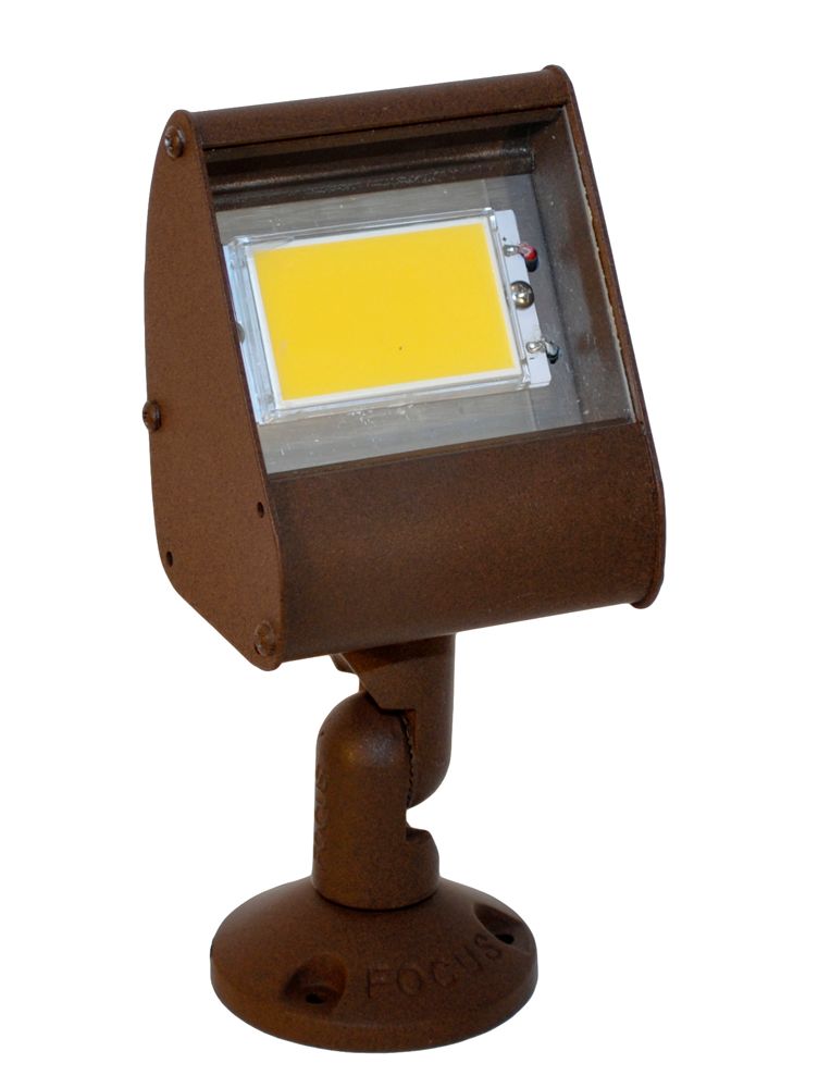 Rust Aluminum 8" High LED Landscape Directional Light