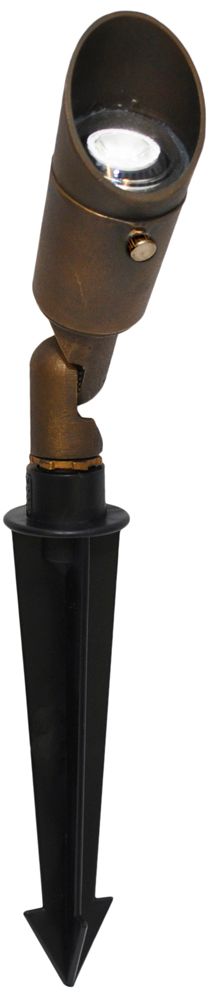 Weathered Brown 7 1/2" High Landscape Spot Light