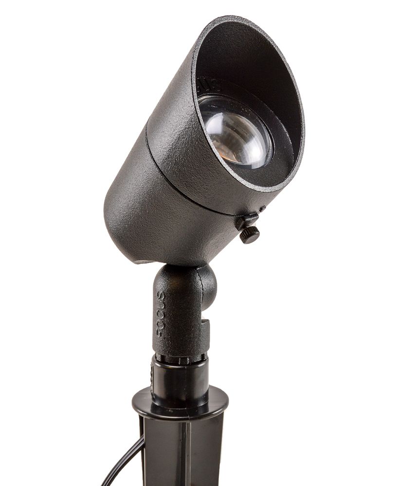 Black Texture 7 1/2" High MR16 LED Landscape Spot Light
