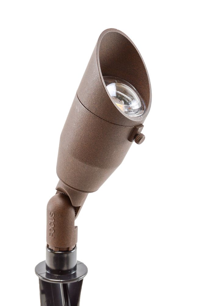 Weathered Brown 8 3/4" High LED Landscape Spot Light