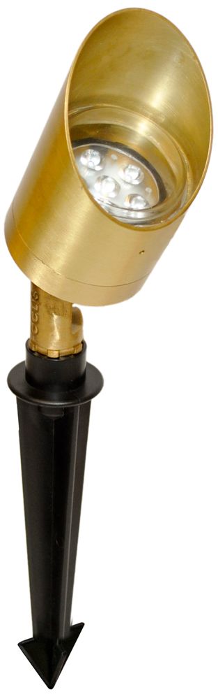 Cast Brass 7 1/2" High LED Landscape Spot Light 69V41 Lamps Plus