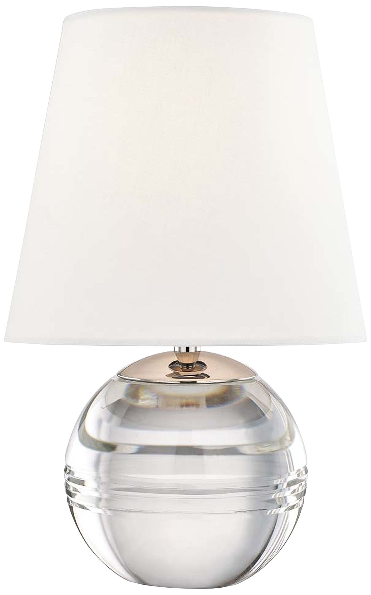 Mitzi Nicole 12 3/4"H Clear Glass Sphere Accent Table Lamp