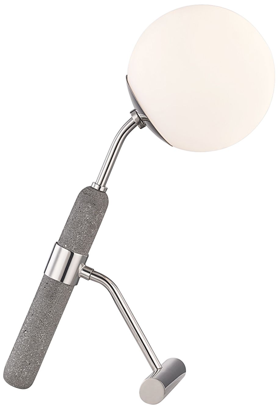 Mitzi Brielle 19 1/4" High Polished Nickel Accent Table Lamp
