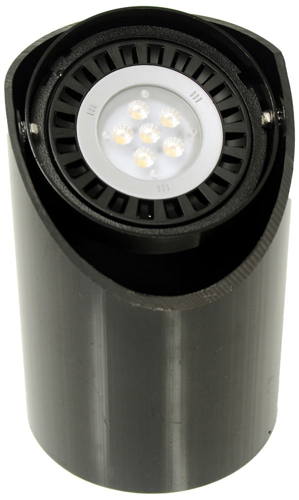 Black ABS LED In-Ground Well Light