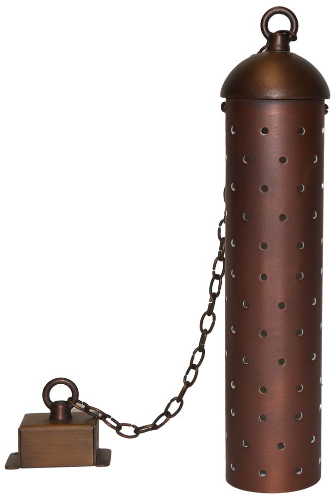 Starlight 10" High Acid Rust LED Outdoor Hanging Light