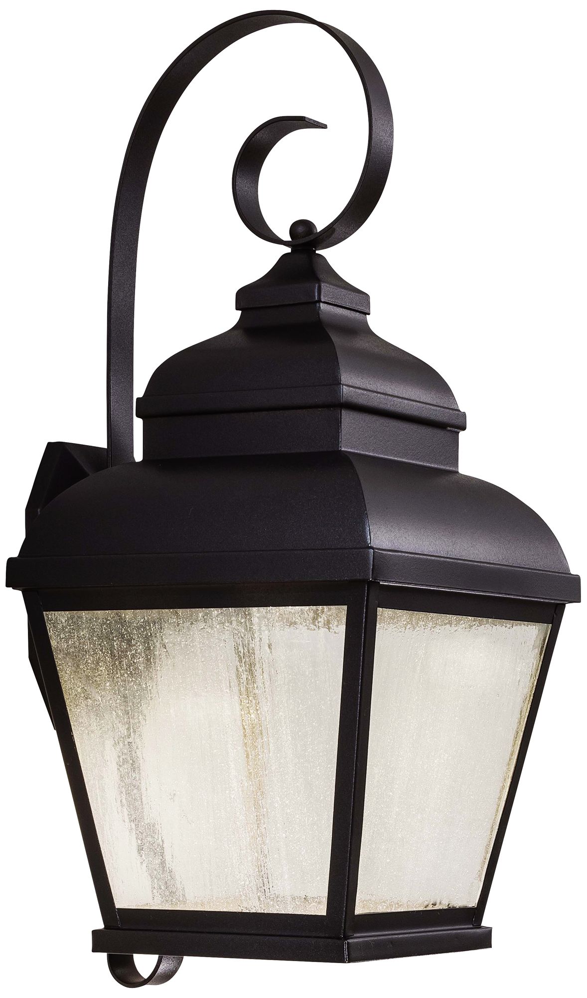 Mossoro 22 3/4" High Black LED Outdoor Wall Light