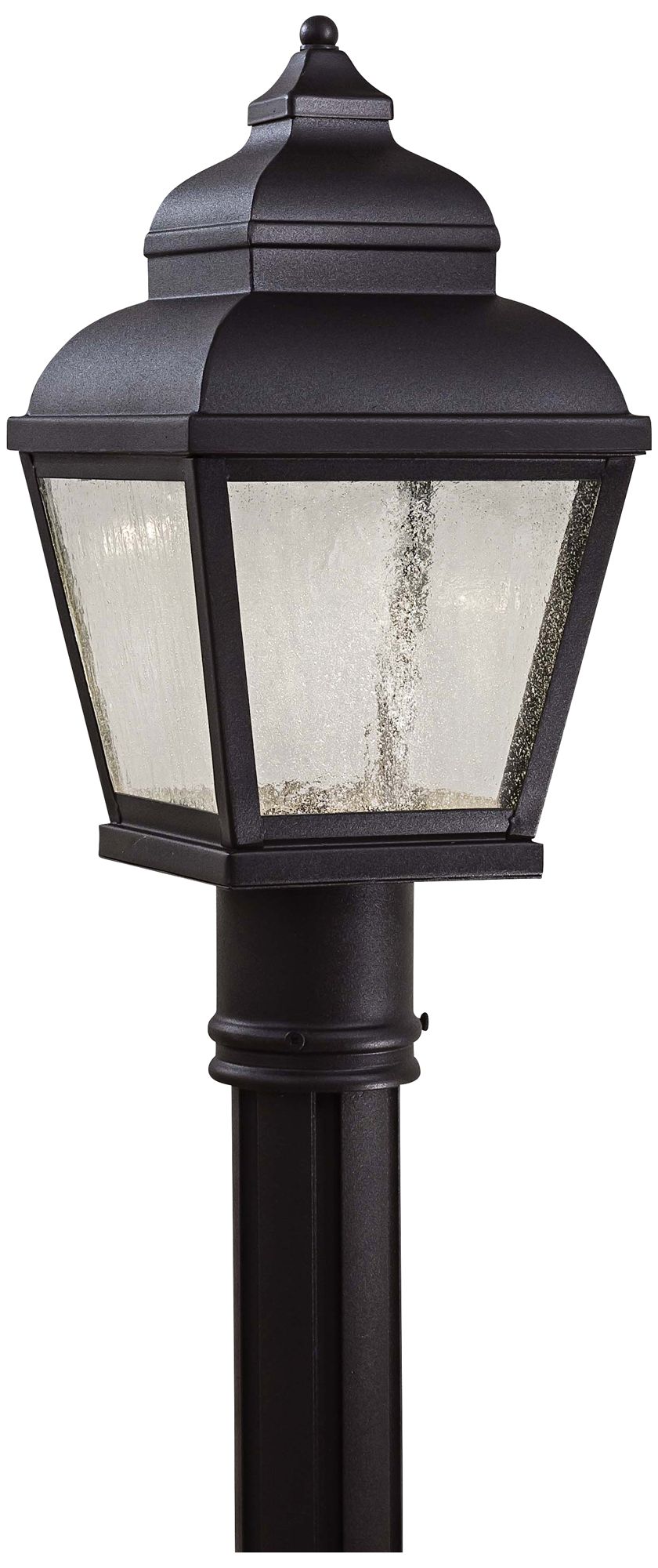 Mossoro 16 3/4" High Black LED Outdoor Post Light