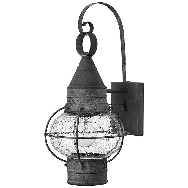 Hinkley Cape Cod 18 High Aged Zinc, Cape Cod Style Outdoor Lighting