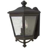 Lincoln 16 3/4&quot; High Oil Rubbed Bronze Outdoor Wall Light