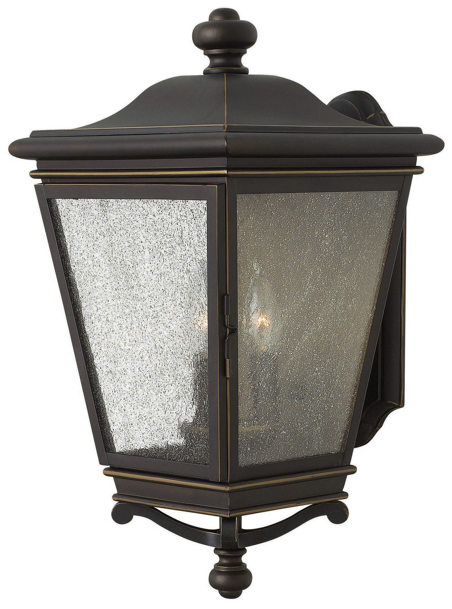 Lincoln 19" High Oil Rubbed Bronze Outdoor Wall Light