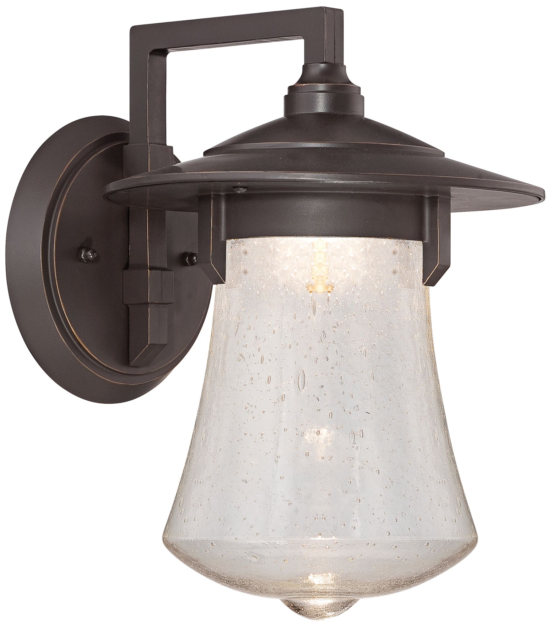 Paxton 11" High Aged Bronze Patina LED Outdoor Wall Light