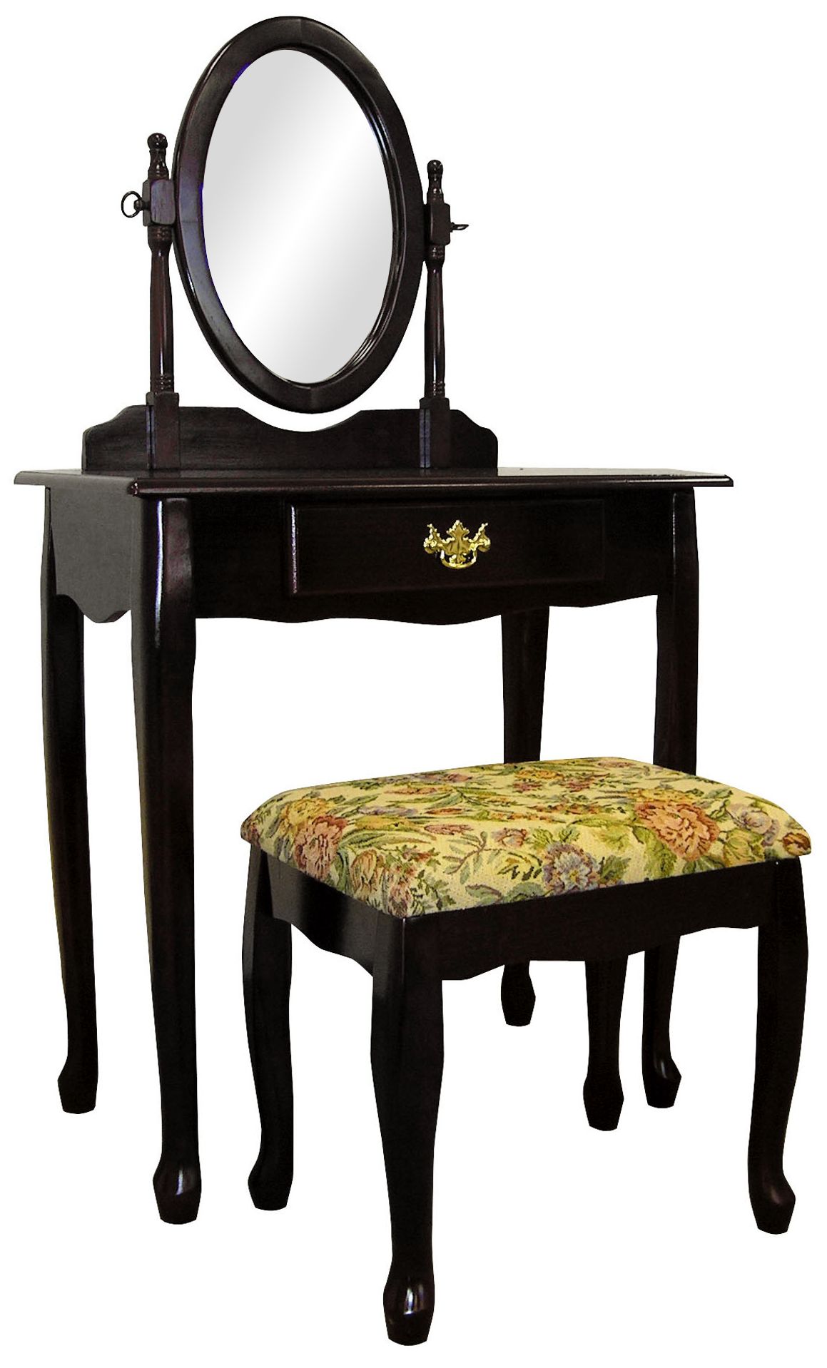 Laurel Cherry 3-Piece Vanity Set