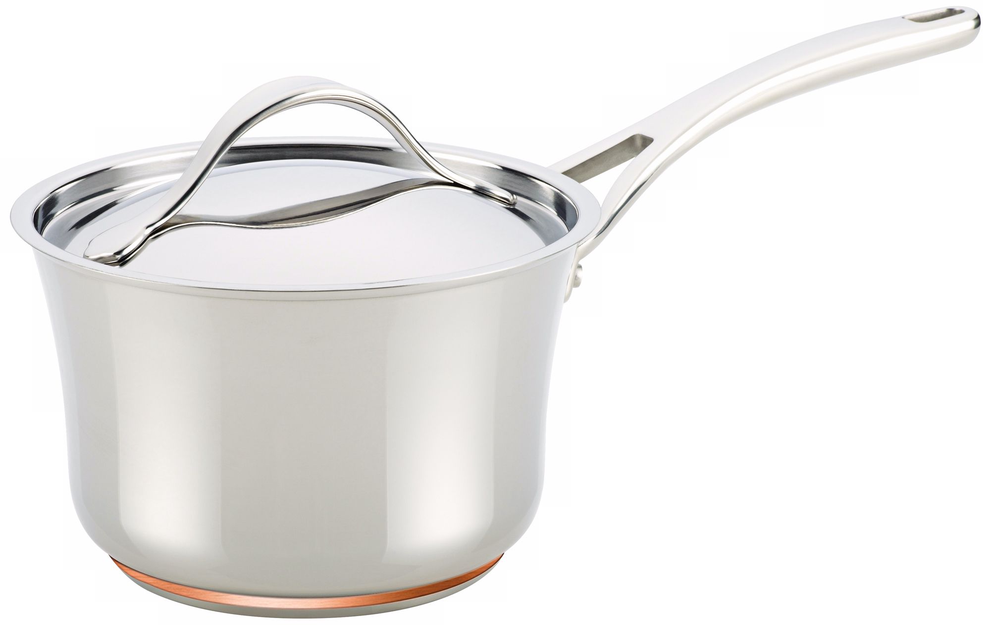 Anolon Nouvelle Stainless Steel 3 1/2" Quart Saucepan