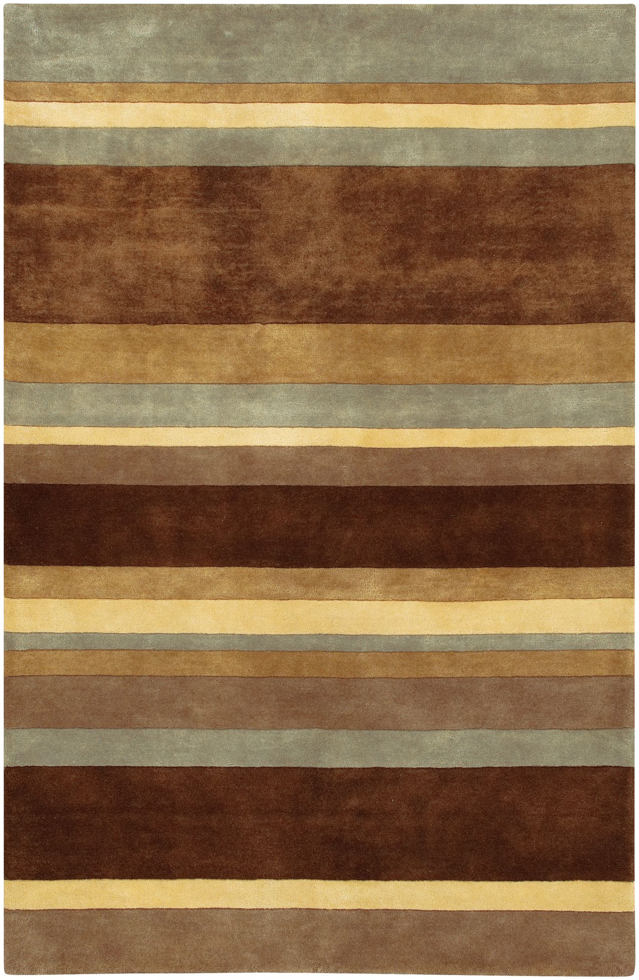 Chandra Antara ANT106 Striped Wool Area Rug