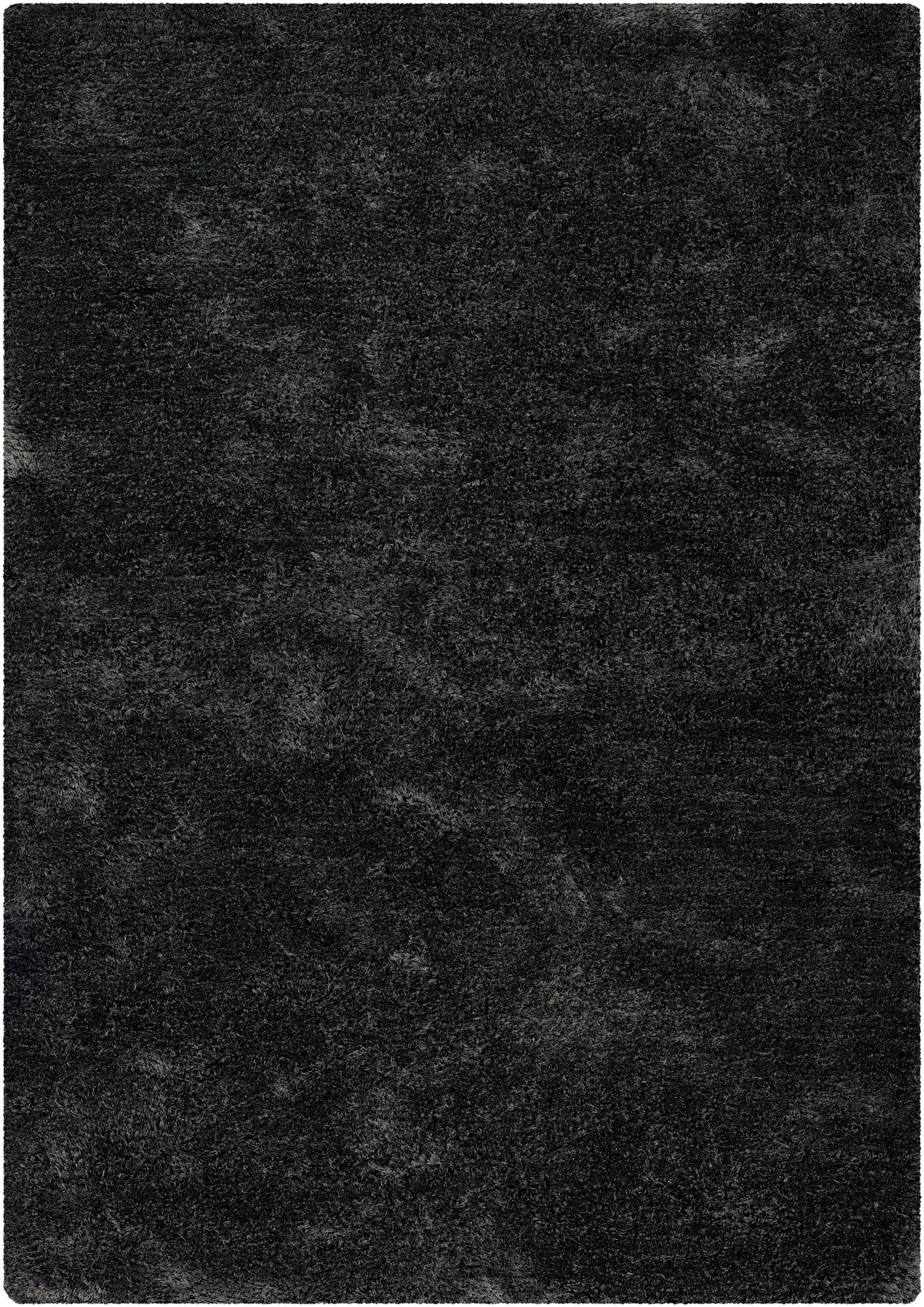 Chandra Edina EDI18400 Charcoal Shag Area Rug
